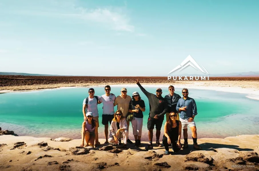 Tour lagune di Baltinache, lagune saline turchesi vicino a San Pedro de Atacama