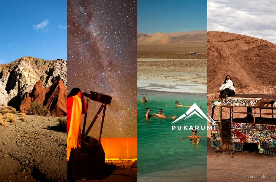 Tour todo incluido de 3 días en San Pedro de Atacama, excursión de baja altitud en el desierto